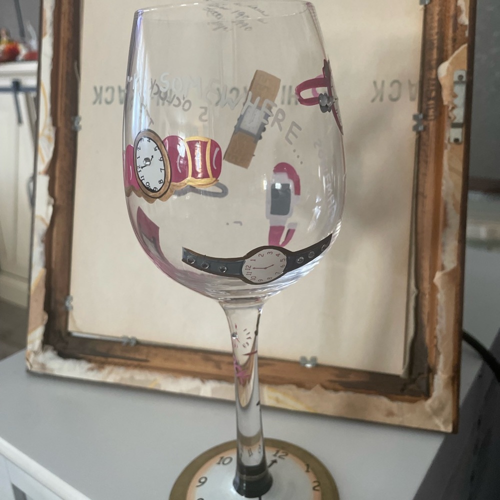 “Somewhere it’s 5 o’clock”-Lolita Wine Glass